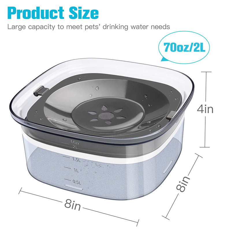 Spill Proof Dog Water Bowl