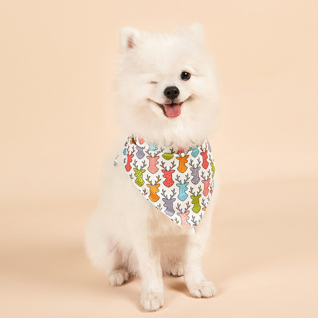 Soft Cute Dog Scarf