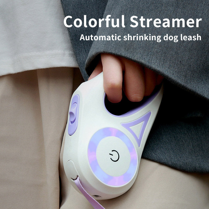 LED Retractable Dog Leash