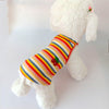 Color Stripes Puppy Vest Clothes