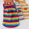 Color Stripes Puppy Vest Clothes